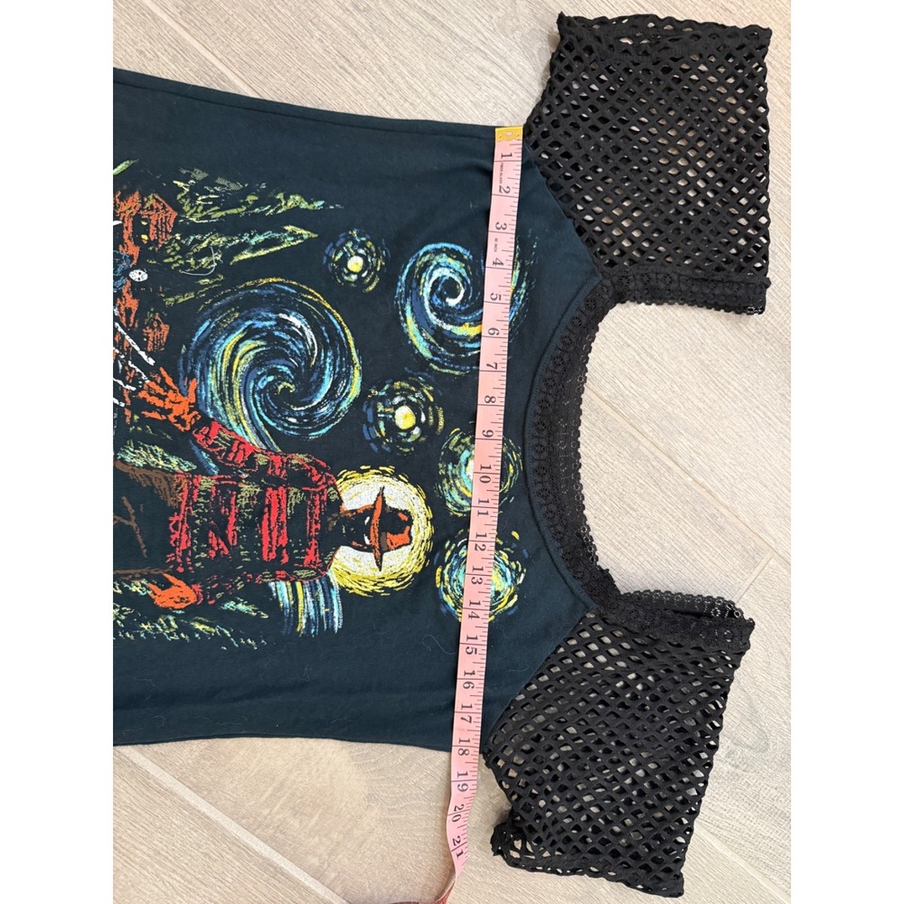 CUSTOM STARRY NIGHT SHIRT DRESS? Women's Freddy Krueger t-shirt SEE MEASUREMENTS - Picture 10 of 12